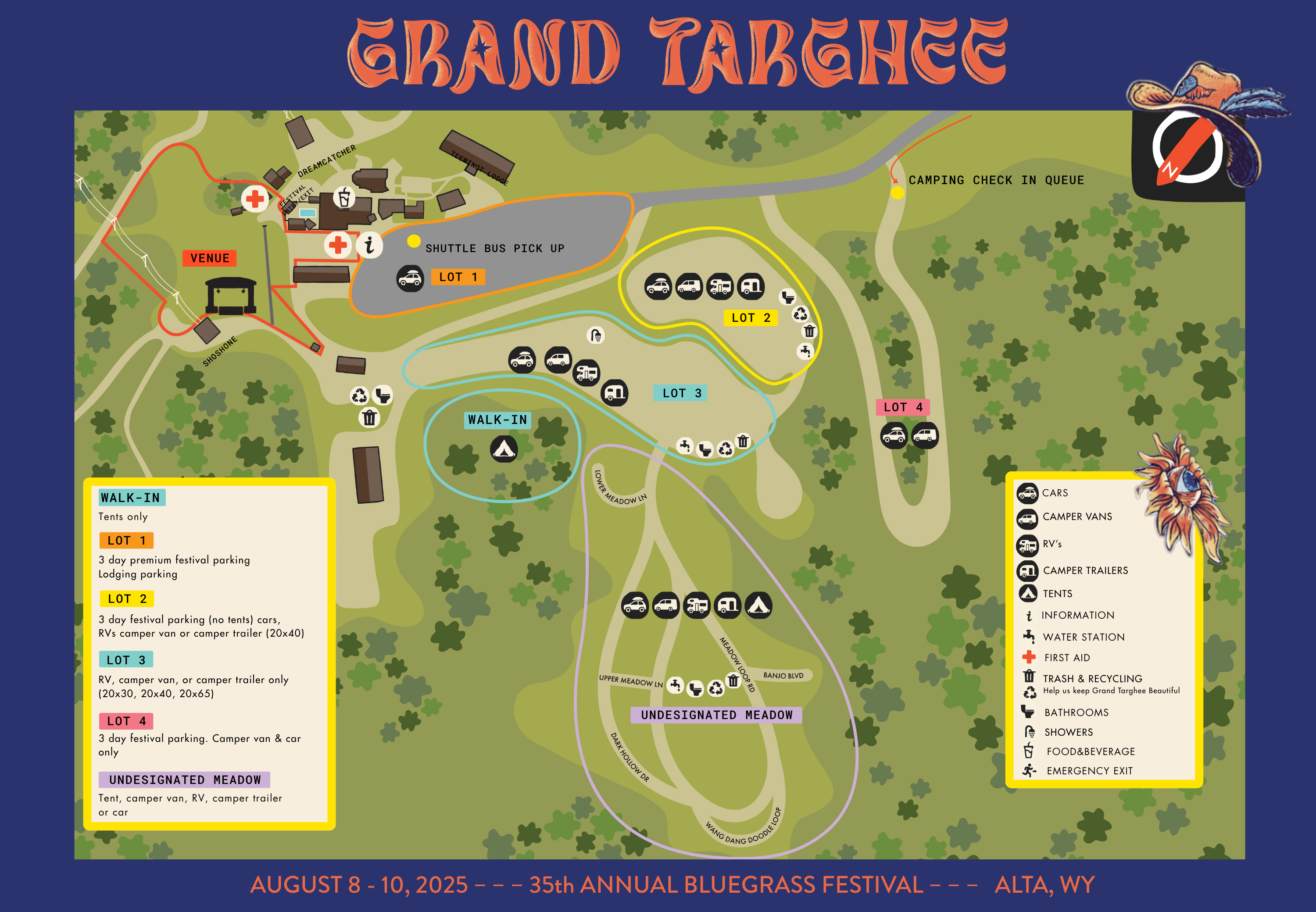 bluegrass map 2025