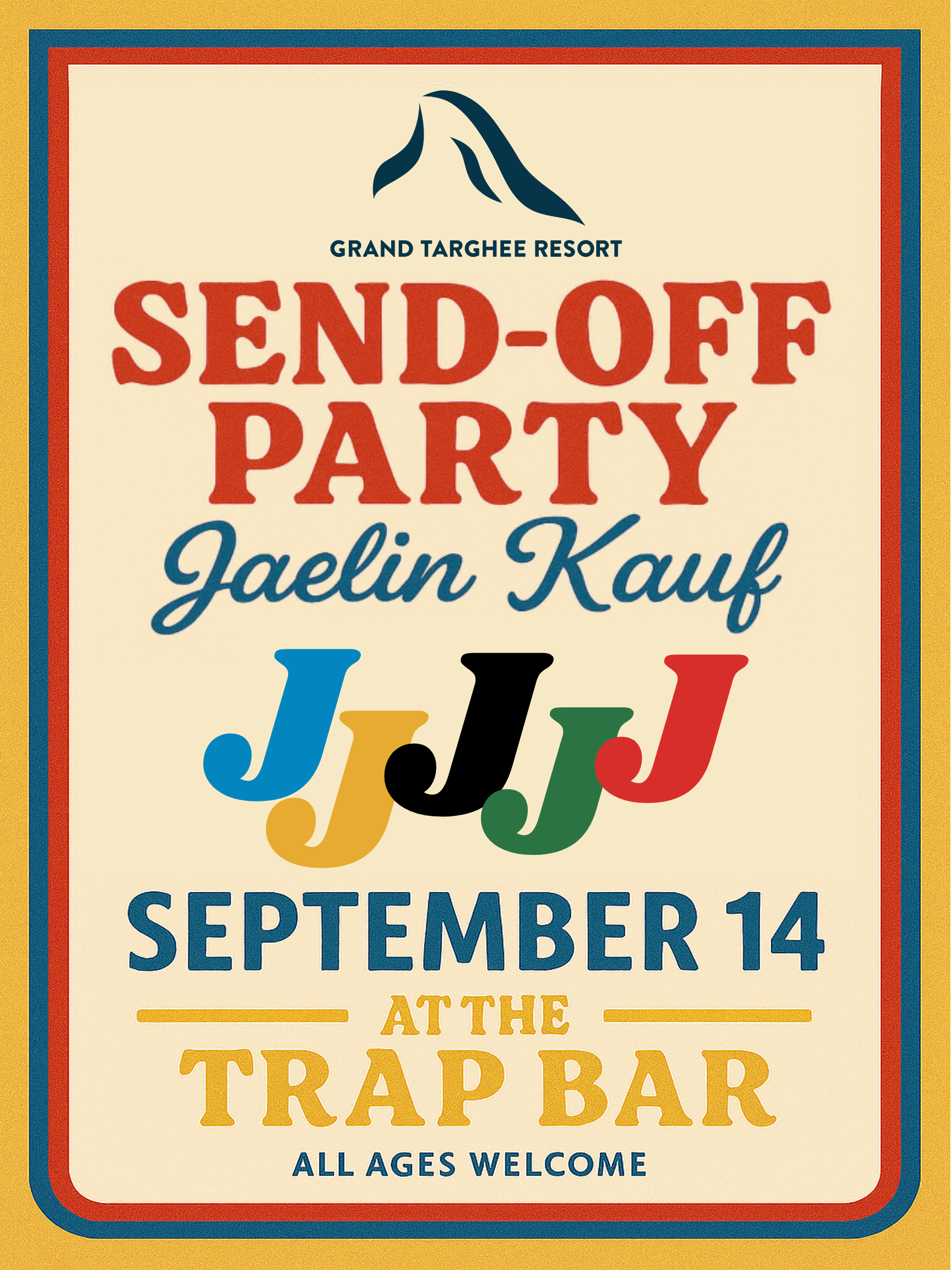 Jaelin Party Poster
