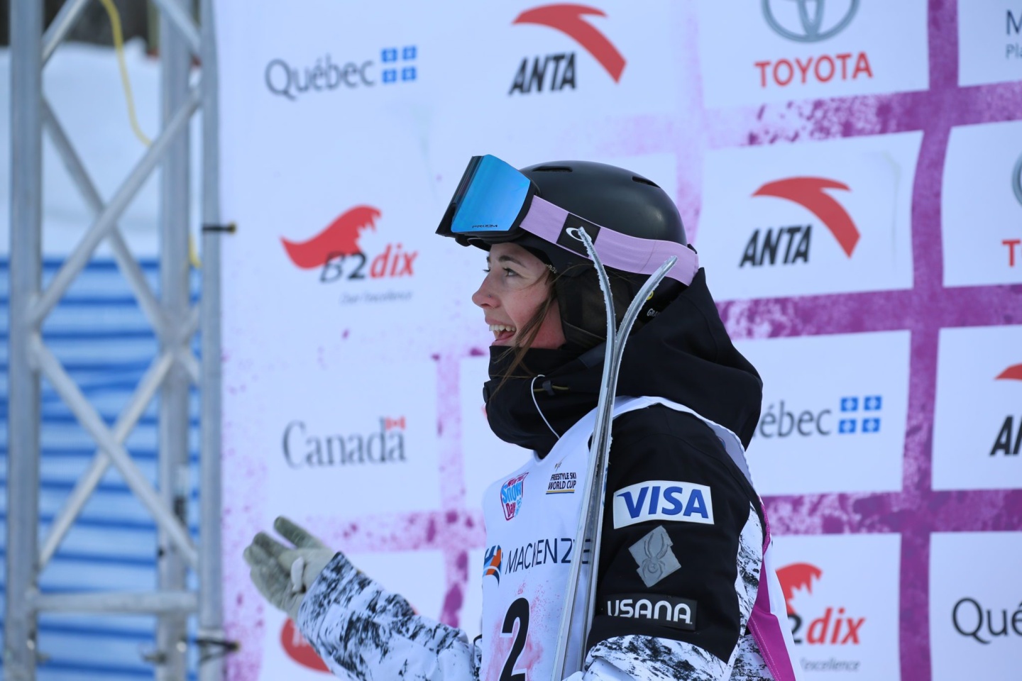 Jaelin Kauf at the olympics