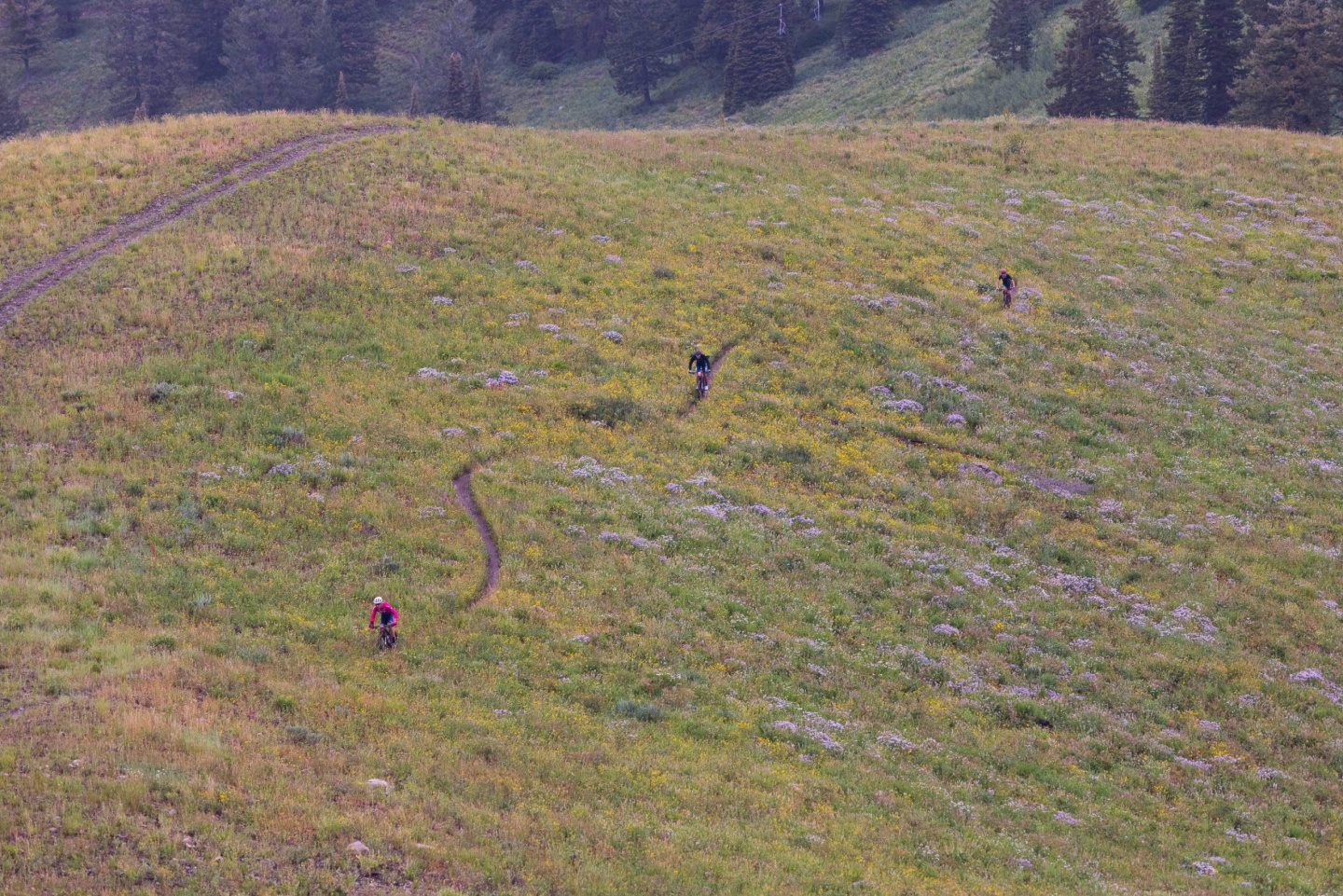 Race photo from Pierres Hole, Grand Targhee 2022