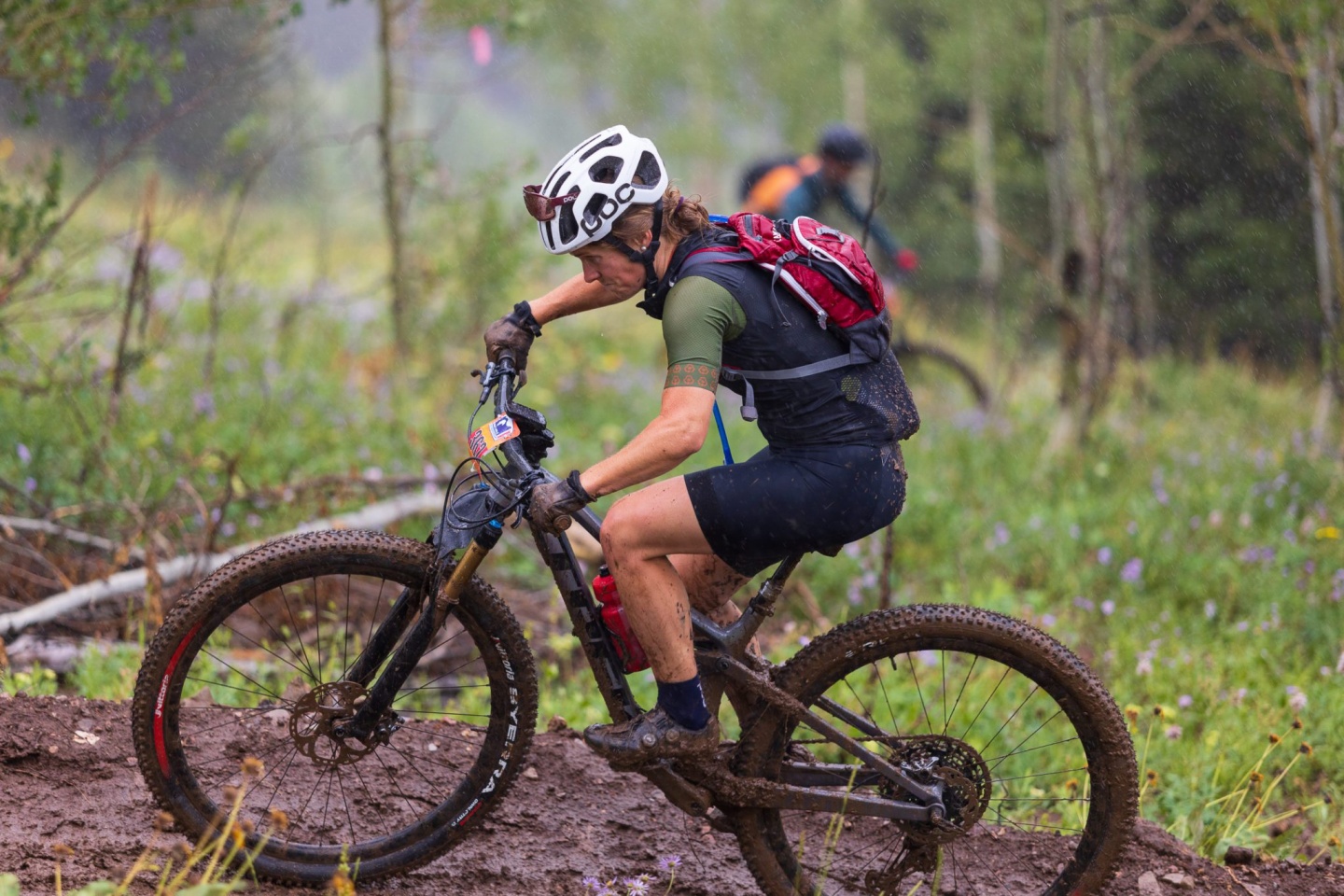 Race photo from Pierres Hole, Grand Targhee 2022
