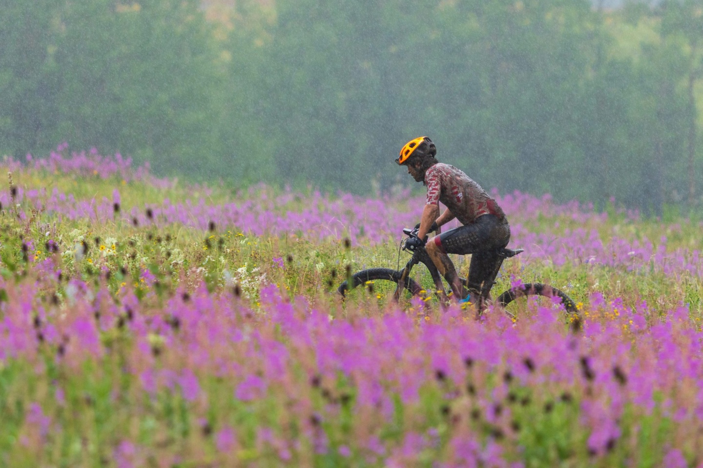 Race photo from Pierres Hole, Grand Targhee 2022