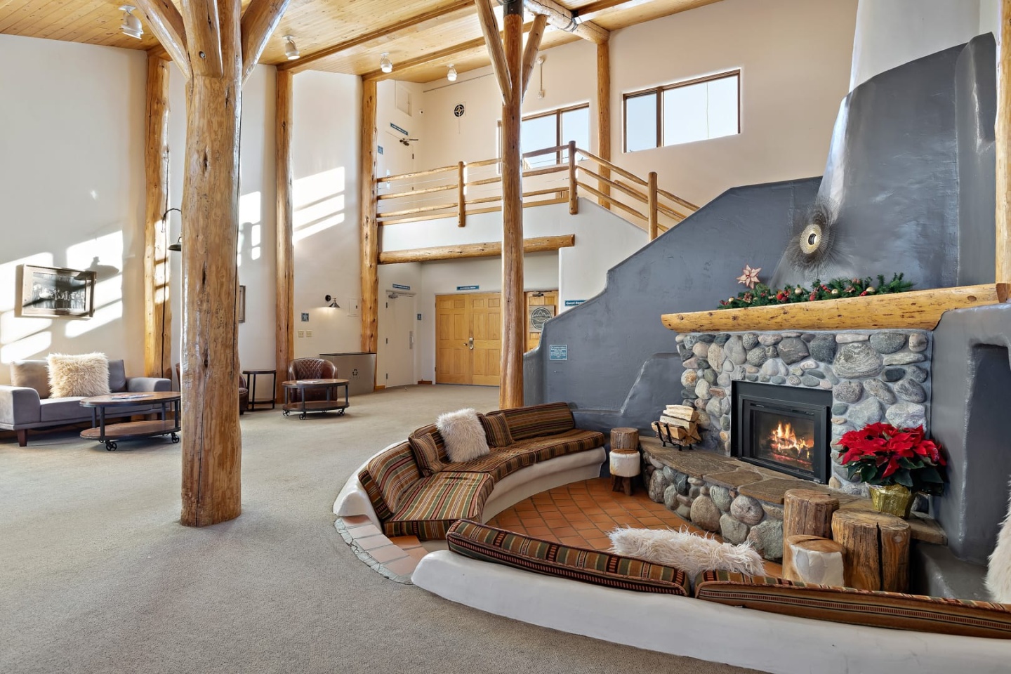 Interior view of the Teewinot Lodge