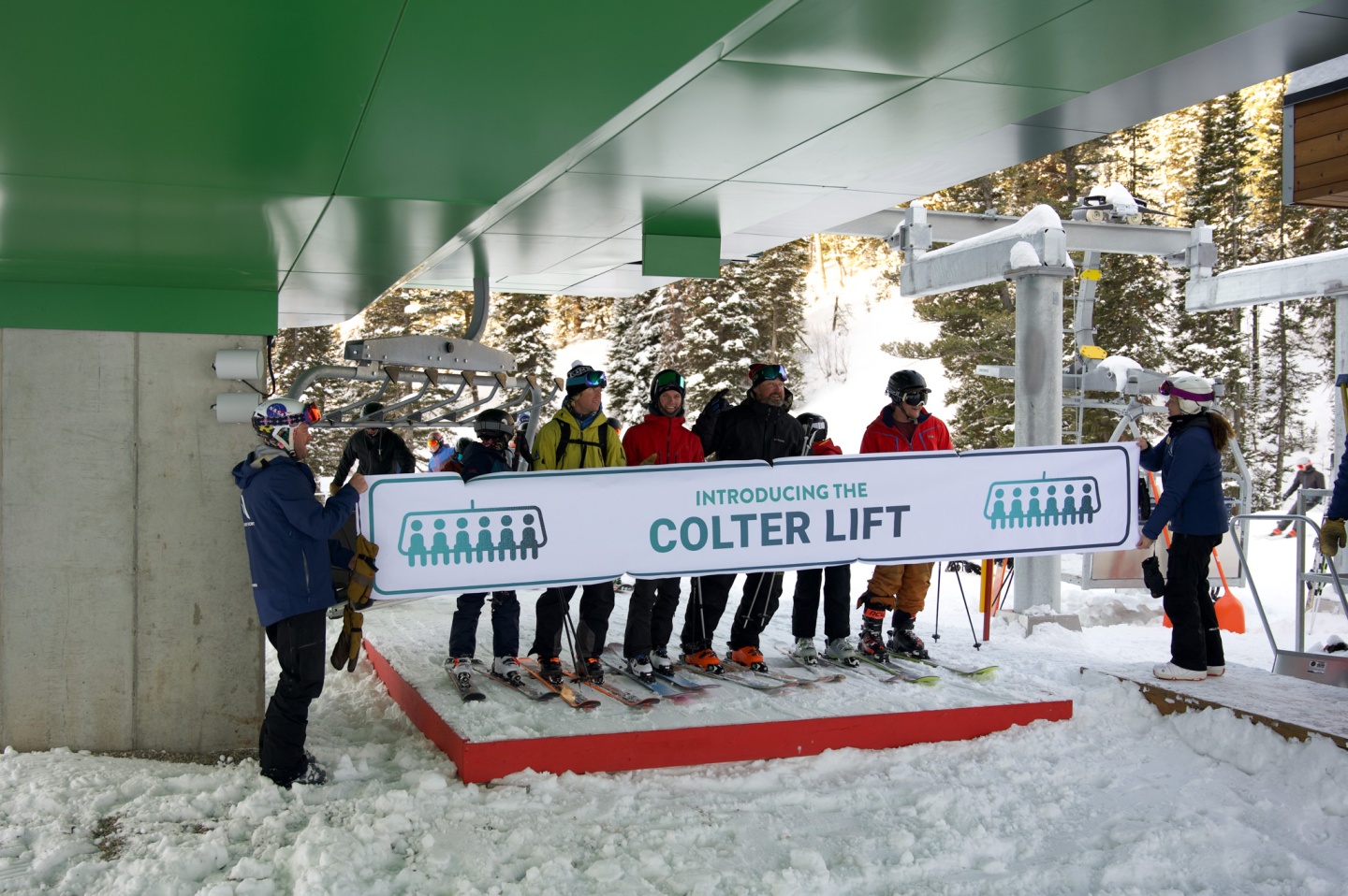 Colter lift opening day