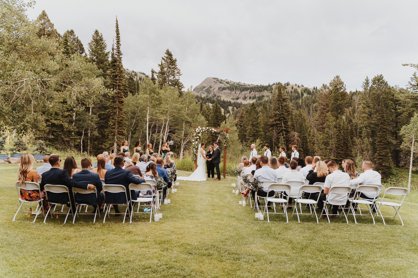 A wedding ceremony