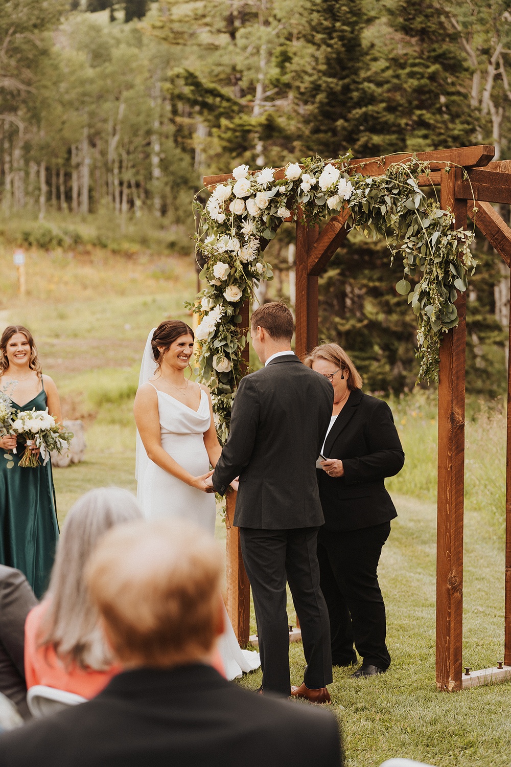 A wedding ceremony