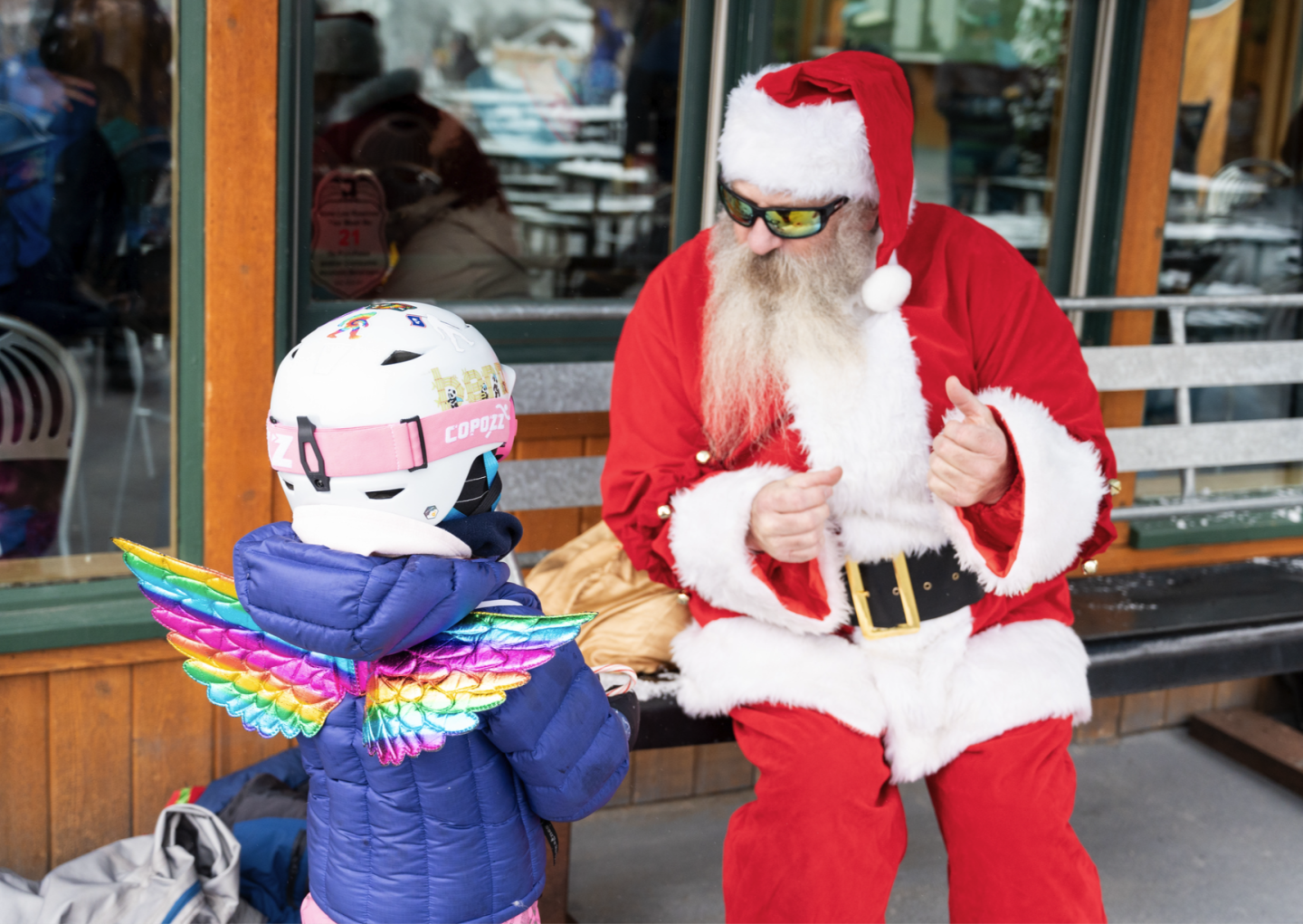 Santa + Kid